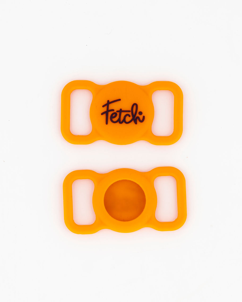 Pet Apple Airtag Collar Holder - Orange