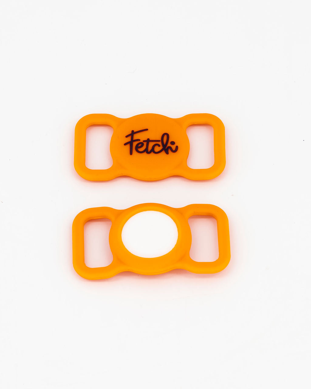 Pet Apple Airtag Collar Holder - Orange