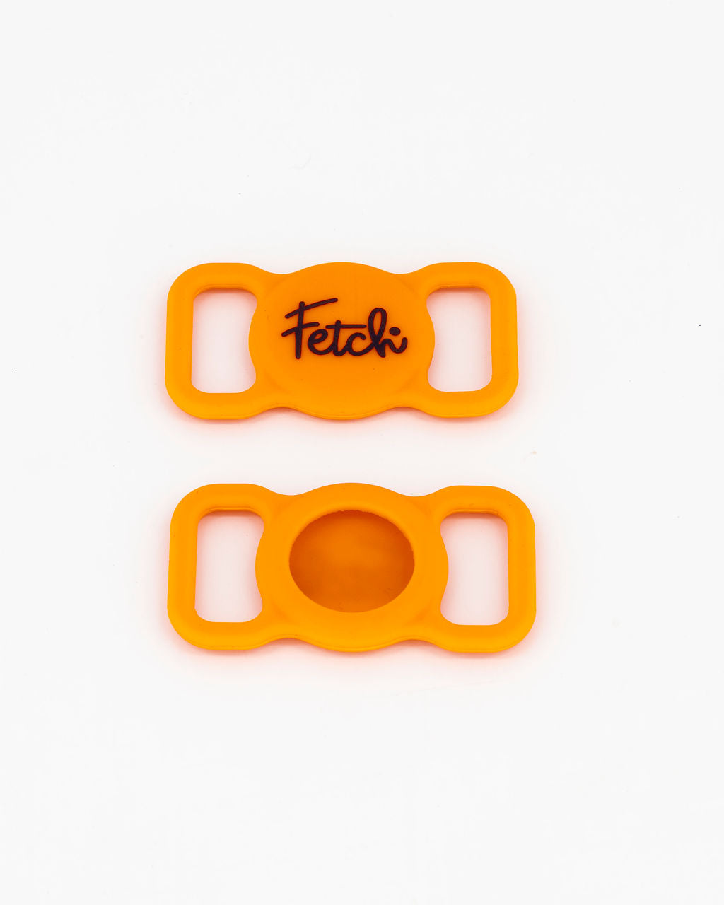 Pet Apple Airtag Collar Holder - Orange