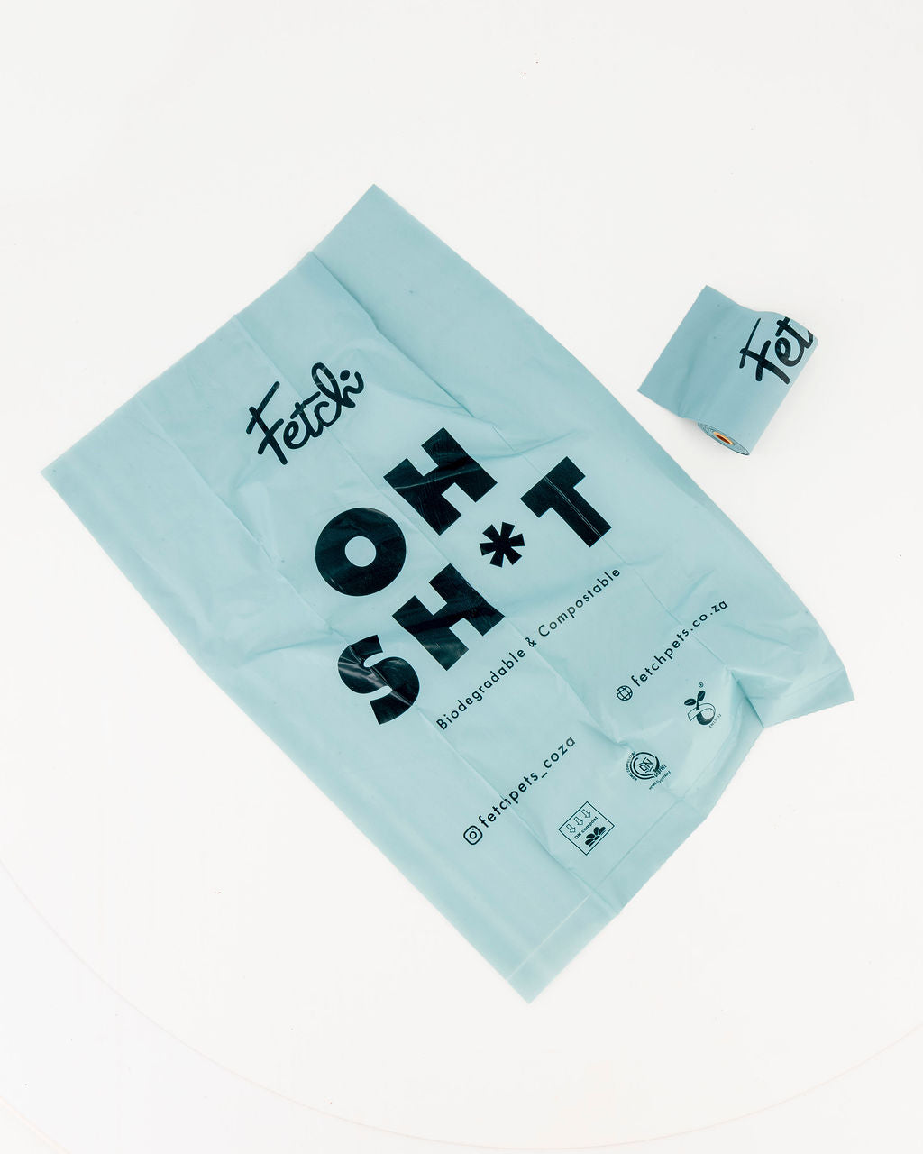 Poop Bags - Biodegradable and Compostable Box of 8