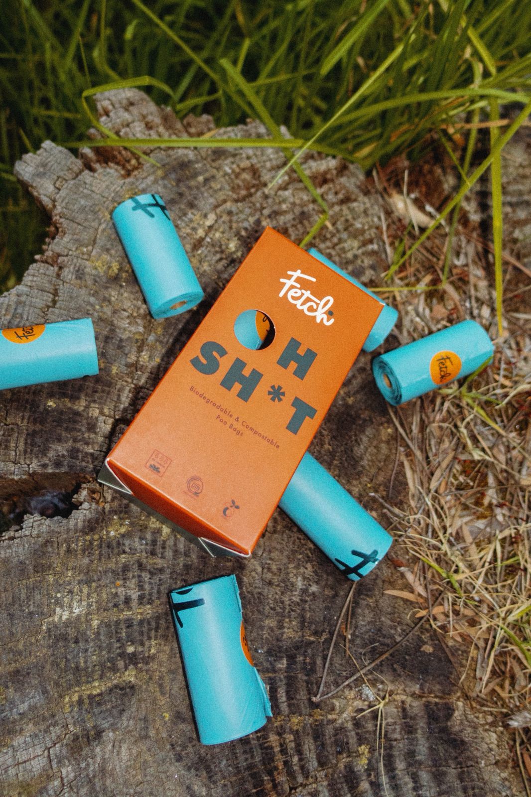 Poop Bags - Biodegradable and Compostable Box of 8